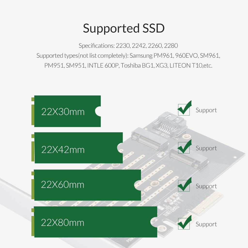 Card mở rộng ổ cứng SSD M.2 NVME  Orico | WebRaoVat - webraovat.net.vn