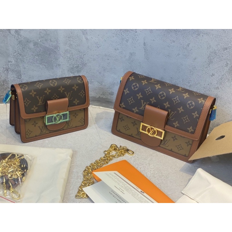 TÚI XÁCH NỮ LV DAUPHINE SIZE 20 25 DA THẬT 2 BOX HÀNG VIP SMANO BAGS