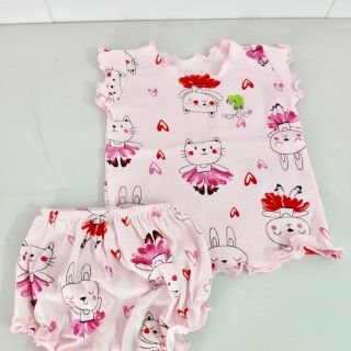 Combo 15 bộ đồ sơ sinh bé gái