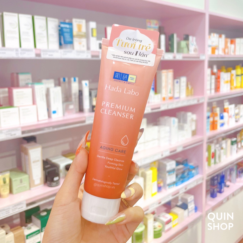 Sữa Rửa Mặt Cho Mọi Loại Da Hada Labo Advanced Nourish Hyaluron, Perfect White Arbutin, Pro Anti Aging Cleanser
