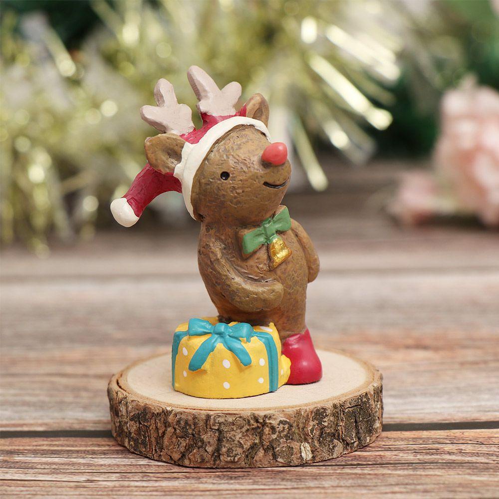 1 Mô Hình Ông Già Noel Mini Trang Trí Cây Bonsai / Tiểu Cảnh