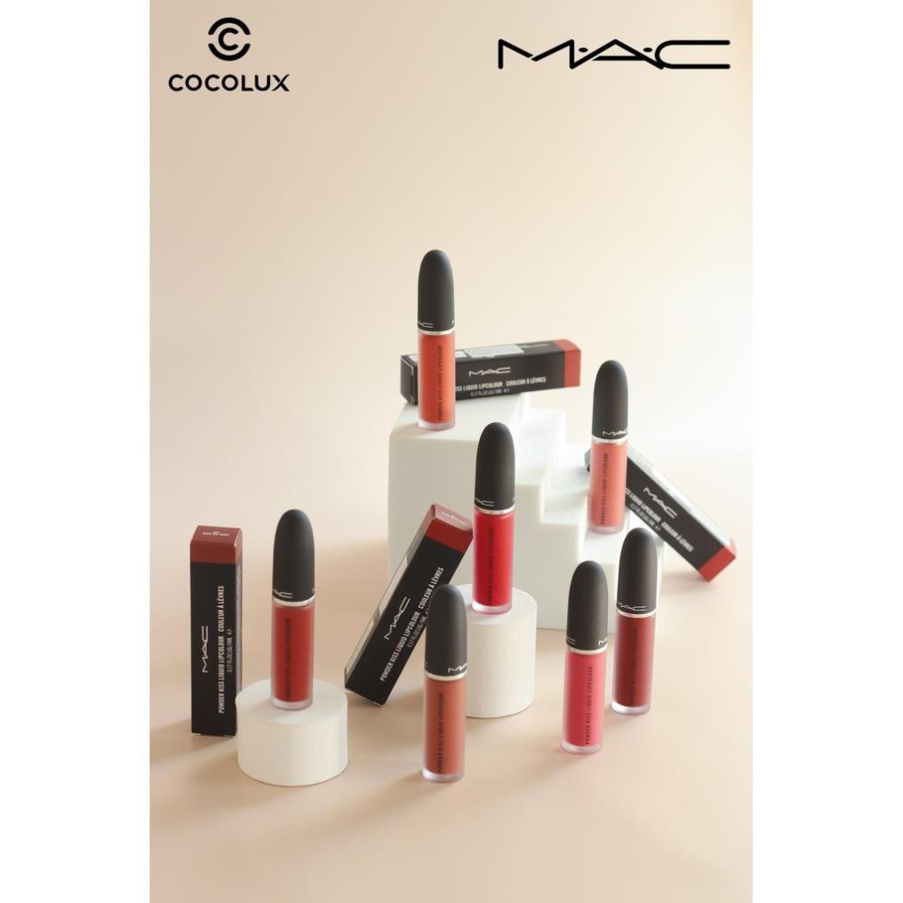 [Công Ty, Tem Phụ] Son Kem Lì MAC Powder Kiss Liquid - [Coco Shop] M.A.C