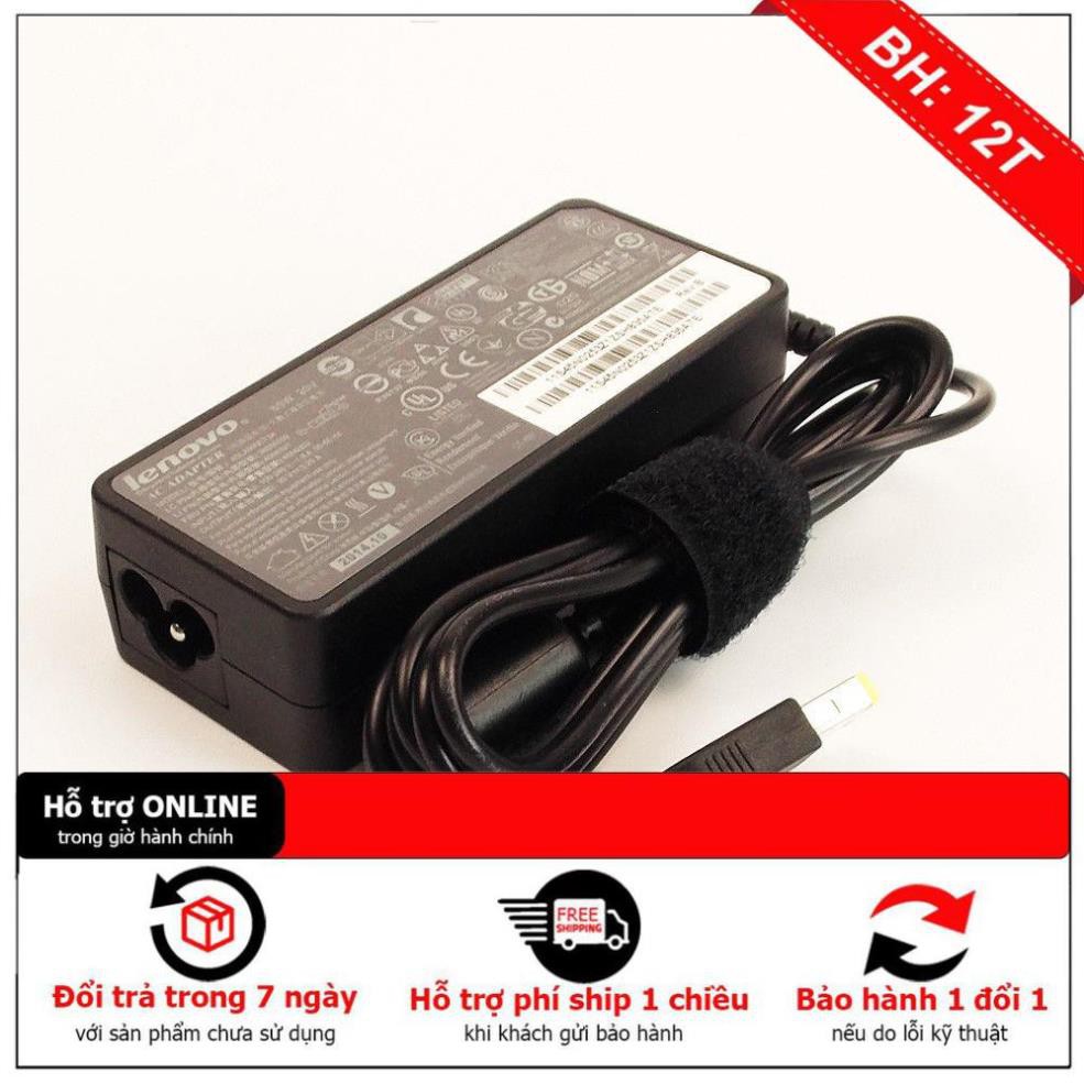 Sạc cho Laptop Lenovo 20v-3.25a chân sạc usb