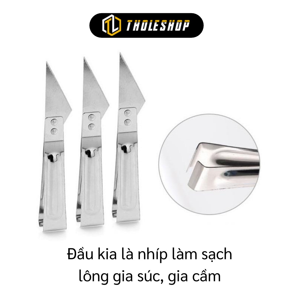 Nhíp Nhổ Lông Vịt - Dụng Cụ Cạo, Nhổ Lông Gà, Vịt, Gia Súc 2 Đầu Tiện Lợi 5737
