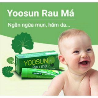 Yosun Rau má ngừa rôm sảy trị muỗi đốt viêm da