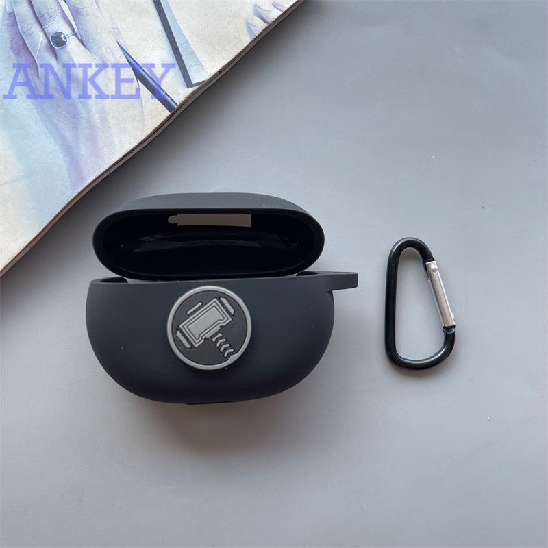 Beats Studio Buds Vỏ bảo vệ hộp sạc tai nghe Beats Studio Buds bằng silicon mềm hình spiderman iron man chống sốc chống thấm nước