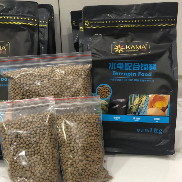 KAMA thức ăn cho rùa nước size L 500g