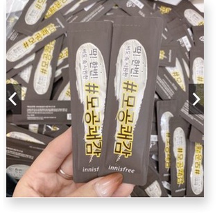 [Mã giảm giá tích lũy] ( Gói sample - 3ml ) Mặt nạ đất sét Innisfree  Mask 2X  tro núi lửa