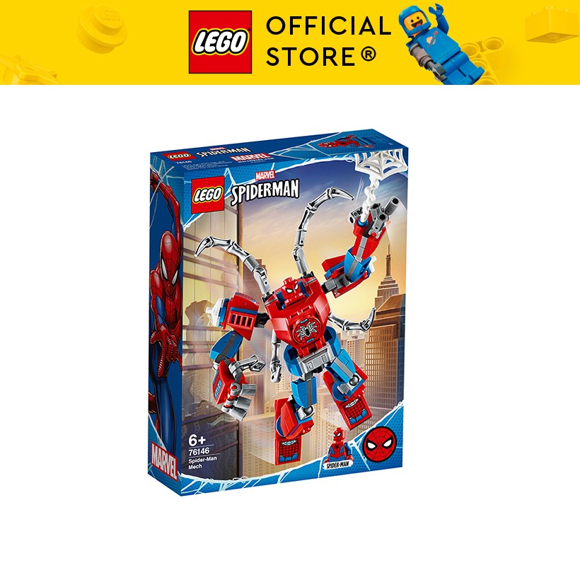 LEGO SUPERHEROES 76146 Chiến Giáp Người Nhện ( 152 Chi tiết)