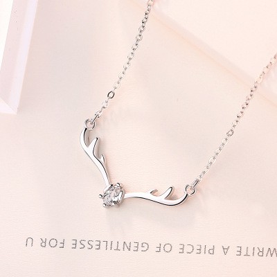 Dây chuyền đính đá DC04 100% titan nguyên chất không gỉ nhiều mẫu tuỳ chọn thời trang thanh lịch 2021 cho nữ