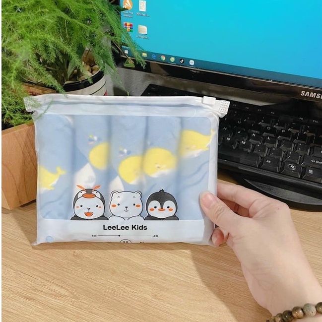 Khăn sữa goodmama(Lelekids loại đẹp ) (1 gói = 5 chiếc), Khăn sữa nhật cho bé