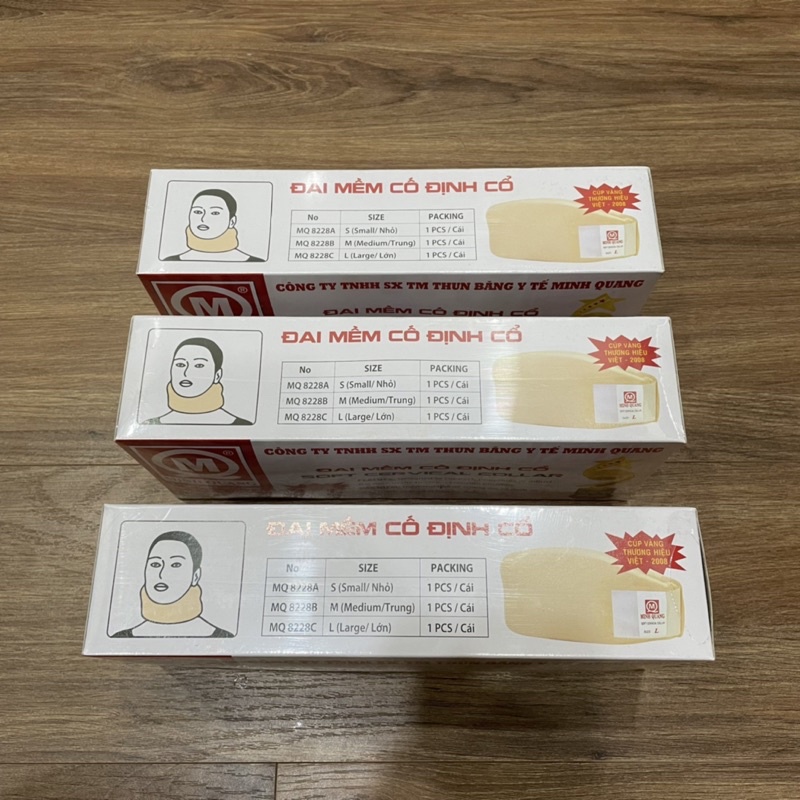 Nẹp cổ mềm dùng cho bộ sơ cứu ABC