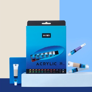 Màu acrylic miya set 12/18/24/36 màu dạng tuýp