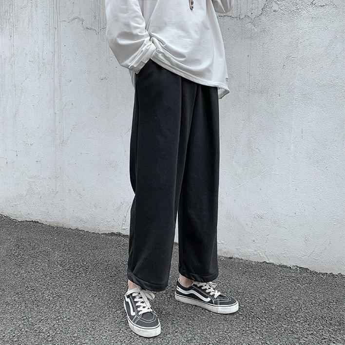 Quần Thể Thao Nam Nữ Mặc 2 Kiểu Ống Suông Culottes Và Jogger Bo Gấu Lưng Thun ZENKODLMEN JOGGER NAM 9000064C