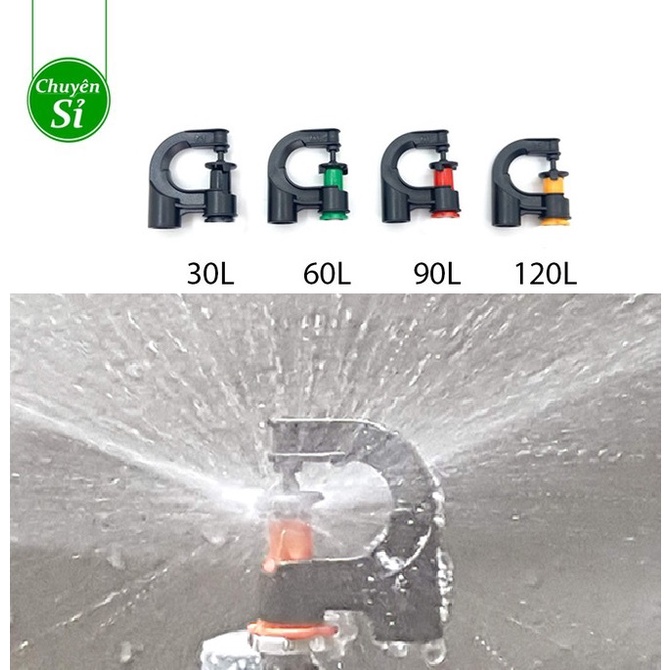 Béc G5 phun mưa tưới gốc chống côn trùng lưu lượng 90L/h giá rẻ nhất chuyên giá sỉ cũng như lẻ