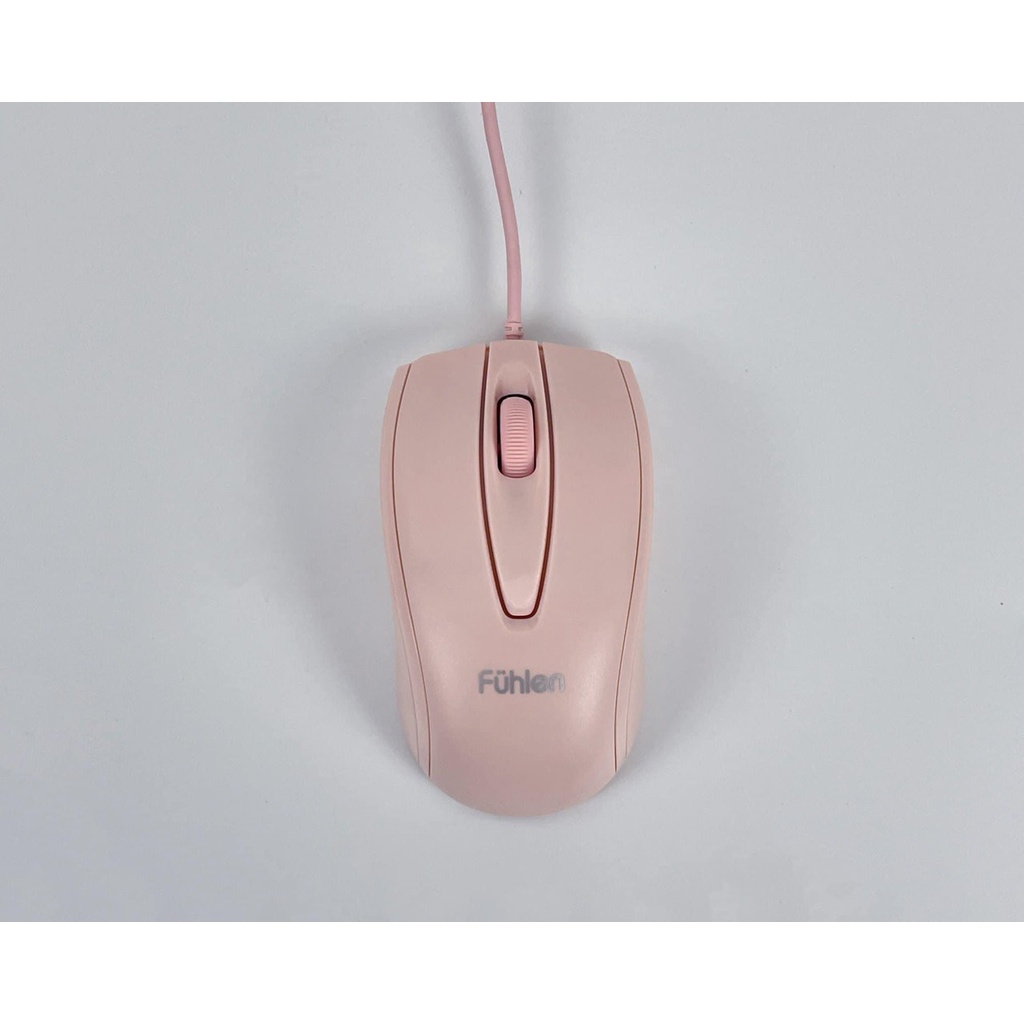 Chuột Máy Tính Fuhlen L102 Pink (Màu Hồng) - Hàng Chính Hãng Ninza Bảo Hành 2 Năm