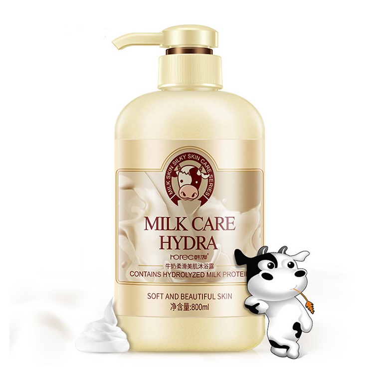 Sữa tắm bò  Milk Care Hydra Bioaqua