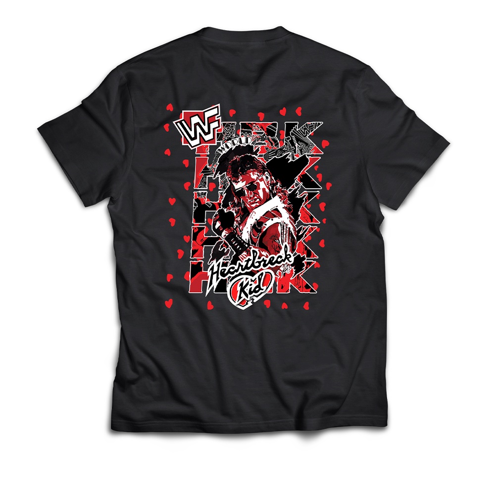 Áo thun UNISEX cổ tròn HDVERSE Shawn Michaels HBK WWE vải cotton 4 chiều thoáng mát, form cổ điển