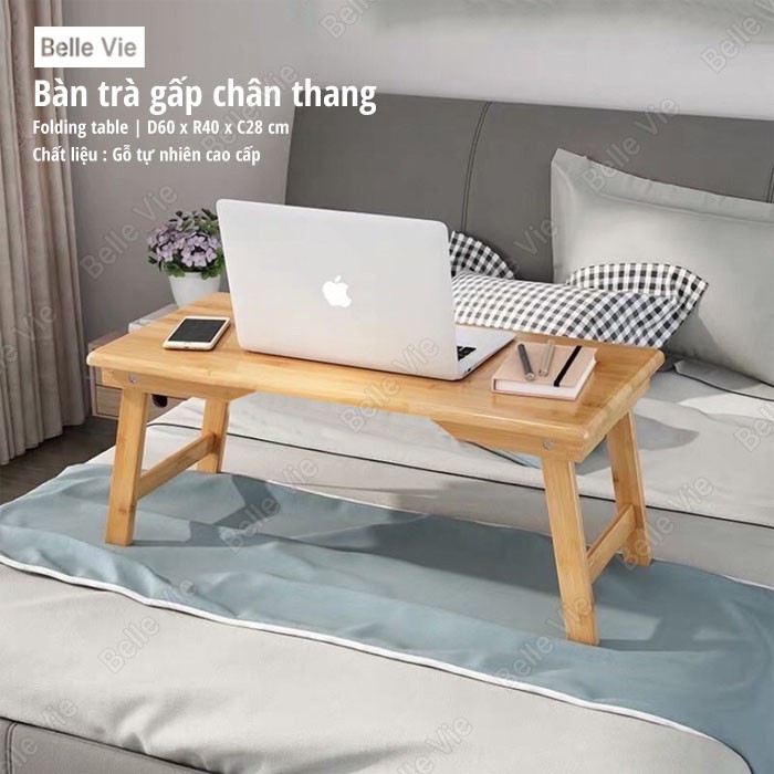 ⭐️[Giá Sốc]⭐️-Bàn Đa Năng-BÀN GỖ MÀU TỰ NHIÊN GẤP GỌN TIỆN LỢI