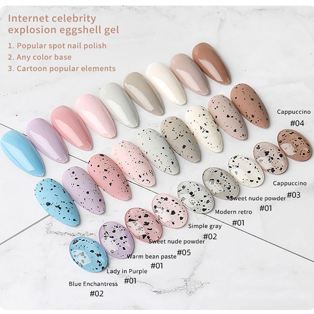 Sơn Móng Tay Gel UV 15ml Hình Quả Trứng Nhiều Màu Sắc Phổ Biến ME