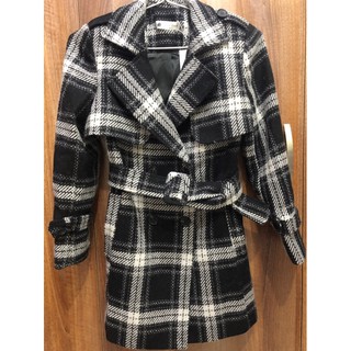 Adoredress áo khoác kẻ size M