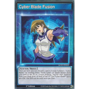Bộ bài Speed Duel GX  : Duel Academy - Cyber Girl chính hãng konami SGX1 bọc full fit