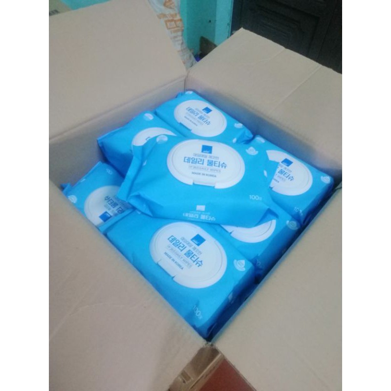 khăn ướt RELIEF hàn quốc 100 tờ