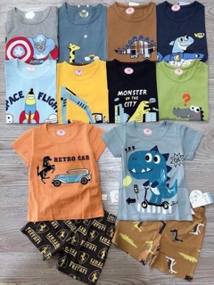 Combo 10 bộ cotton trẻ em