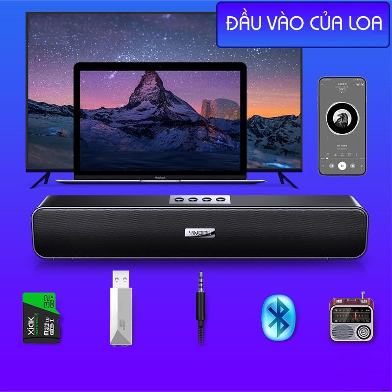 [CHÍNH HÃNG] Loa máy tính để bàn Yindiao Chính Hãng - Kiểu Dáng Sang Trọng, Kết Nối Vi Tính, Smart Tivi Siêu Bass | BigBuy360 - bigbuy360.vn