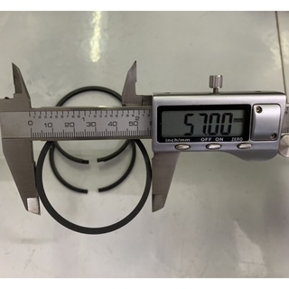 Xéc măng phi 57mm, máy Iwata  (bạc piston 57mm, bạc hơi 2,5mm, bạc nhớt 3,5mm)MS:XM130.35-D57