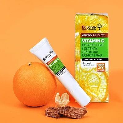 Kem mắt Dr. Sante Vitamin C làm mờ thâm và nếp nhăn quanh mắt - 15ml [NHẬP KHẨU CHÍNH HÃNG 100%]