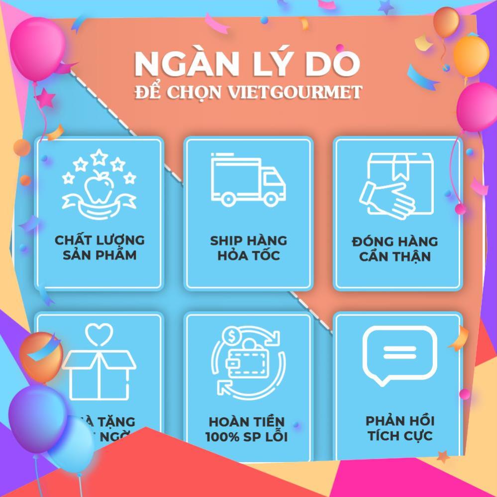 Khô bò miếng 230g loại 1 VIETGOURMET/ Thịt bò khô vị cay dai thơm/ Ăn vặt Hà Nội làm quà tặng | BigBuy360 - bigbuy360.vn