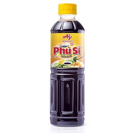 Nước tương Phú Sĩ hiệu Ajinomoto, chai 500ml