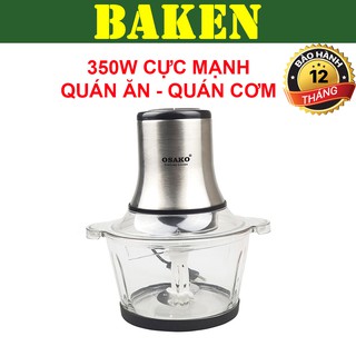 Máy Xay Thịt OSAKO OST-350 - Cối Thủy Tinh 2L - Công Suất 350W – BAKEN