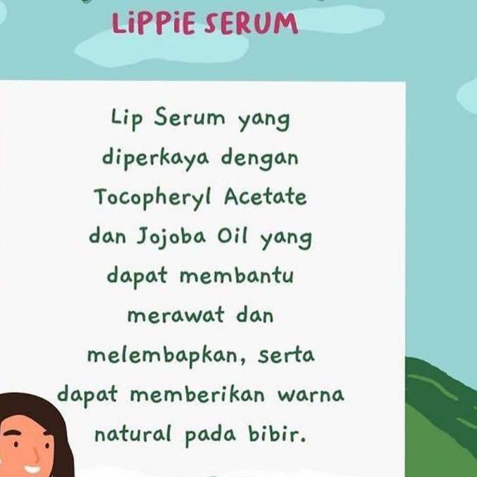 (Hàng Mới Về) Serum Dưỡng Da Môi Lippie Review Tasya Farasya