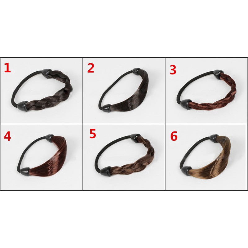 Dây buộc tóc đuôi ngựa phong cách Hàn Quốc