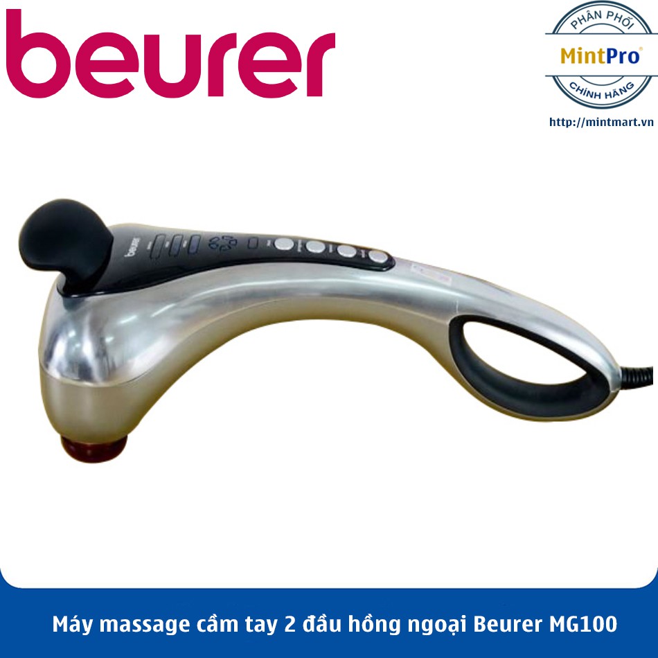 Máy massage cầm tay 2 đầu hồng ngoại Beurer MG100 – Hàng Chính Hãng