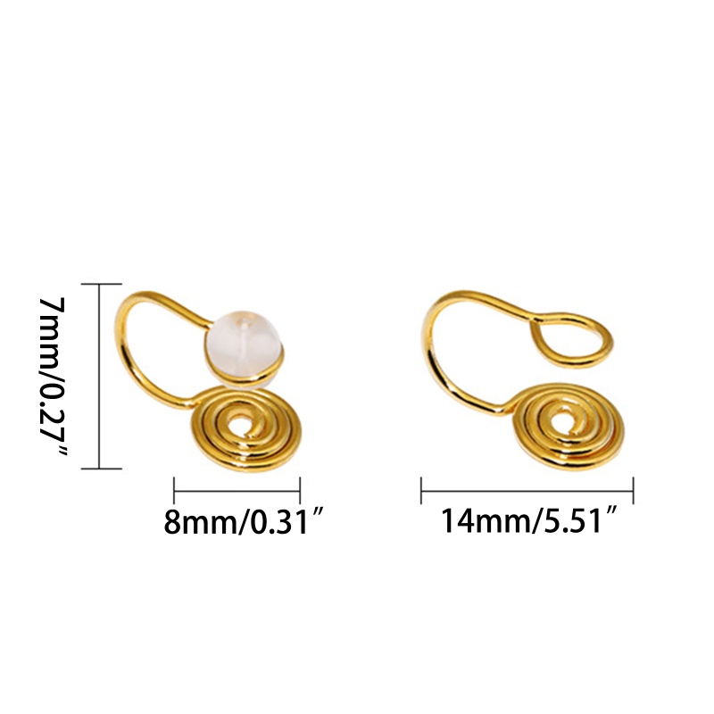 Set 10 Cặp Kẹp Chuyển Đổi Bông Tai Dễ Sử Dụng