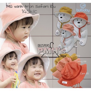 Mũ vành tròn safari bu