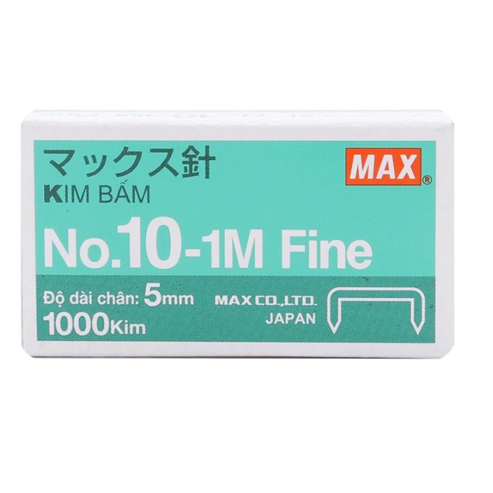 Kim bấm số 10 Max ( 20 hộp nhỏ/ hộp lớn)