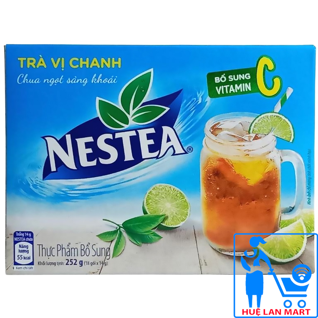 [CHÍNH HÃNG] Trà Chanh Nestea Hộp 18 Gói x 14g