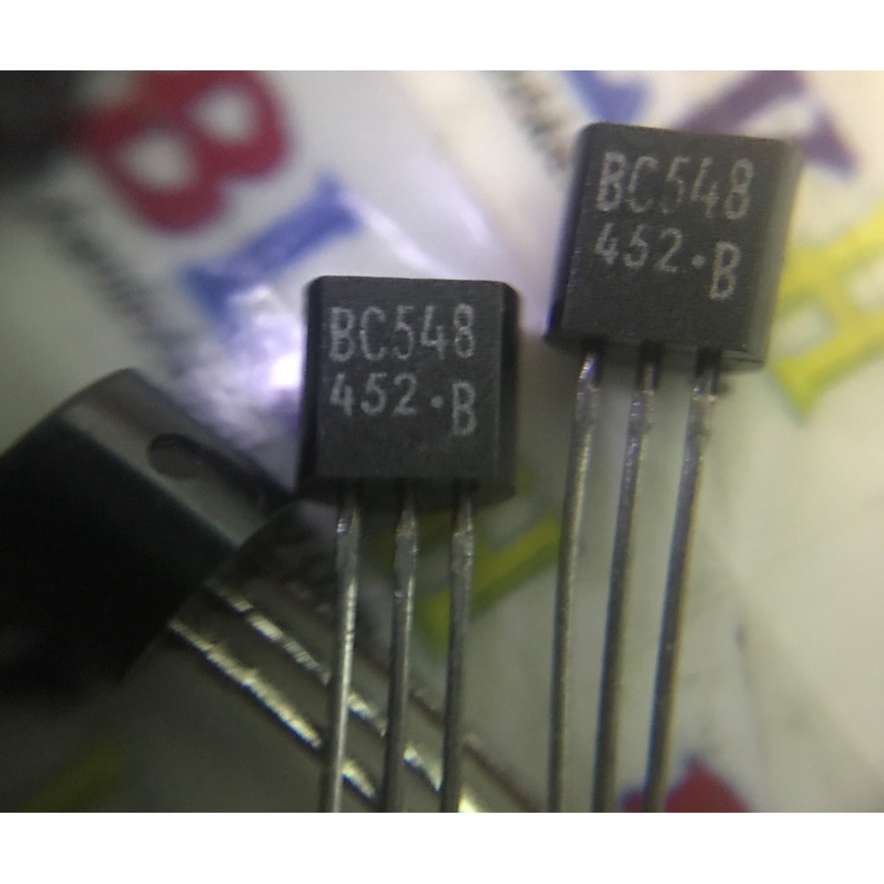 5 IC Transistor NPN BC548 TO-92 chính hãng Philips TOSHIBA