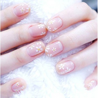 Phụ kiện trang trí móng tay hình hoa cúc hoạ mi xinh xắn