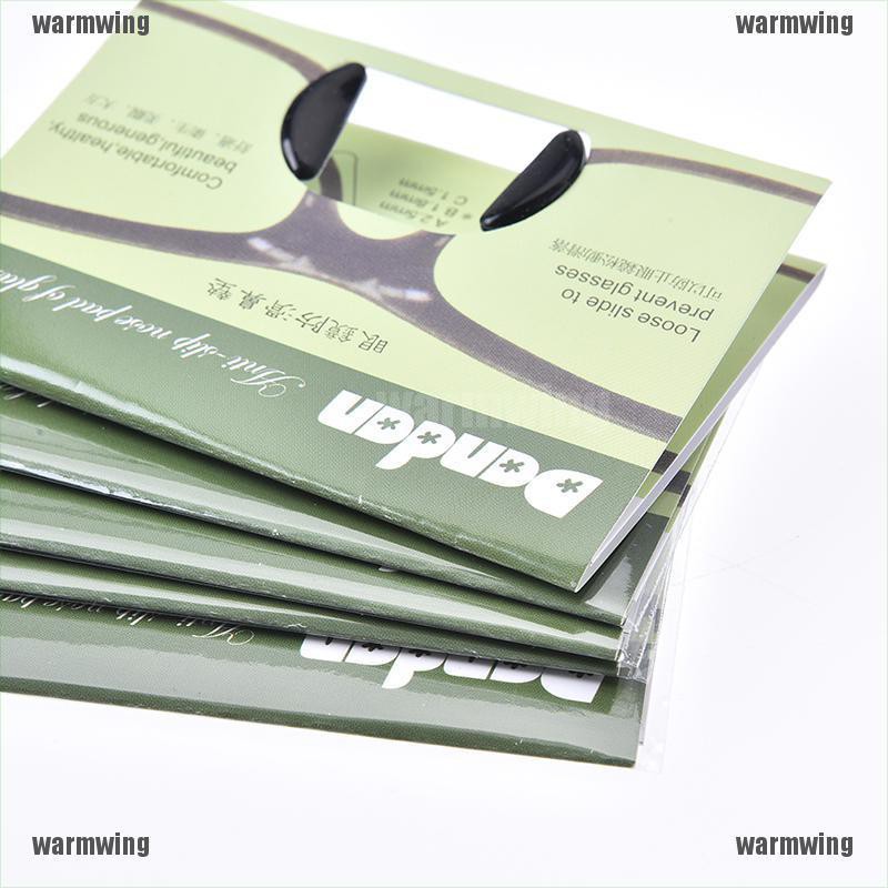 Bộ 5 Cặp Đệm Mũi silicone 1.8mm Chống Trượt Cho Mắt Kính