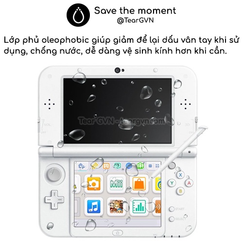 Kính cường lực cho New 2DS LL - XL / 3DS LL - XL / New 3DS / New 3DS LL - XL