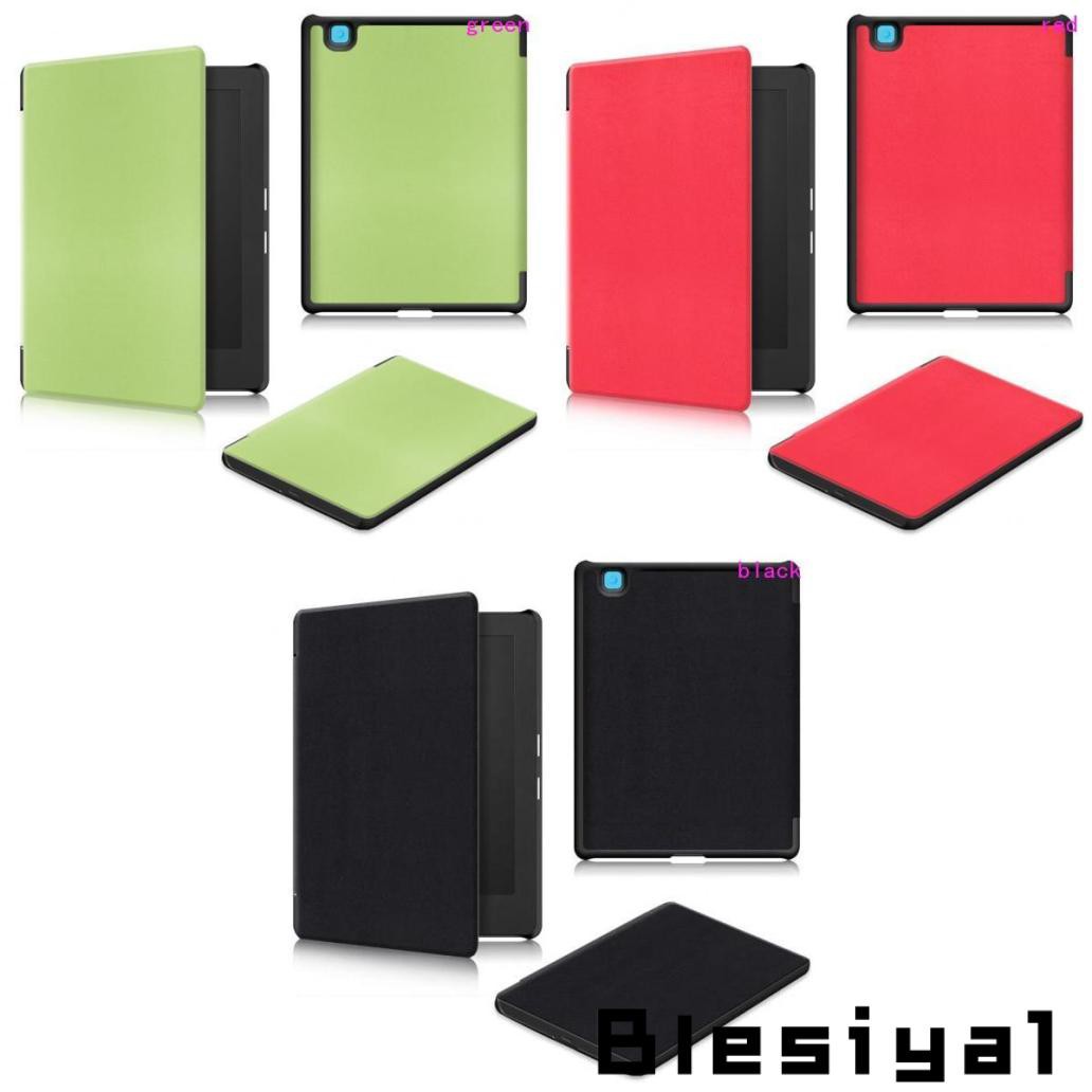 Auto Wake Folding Folio Case Cover for Kobo Aura H2O Edition 2 6.8" Tablet