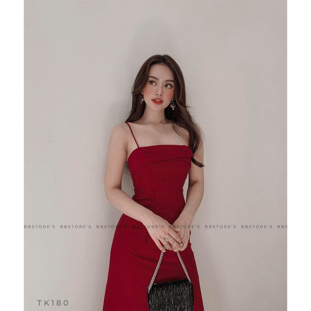 [Mã SKAMA06 giảm 8% tối đa 50K đơn 250K] [BBSTORE'S] Đầm Lona Dress - TK180