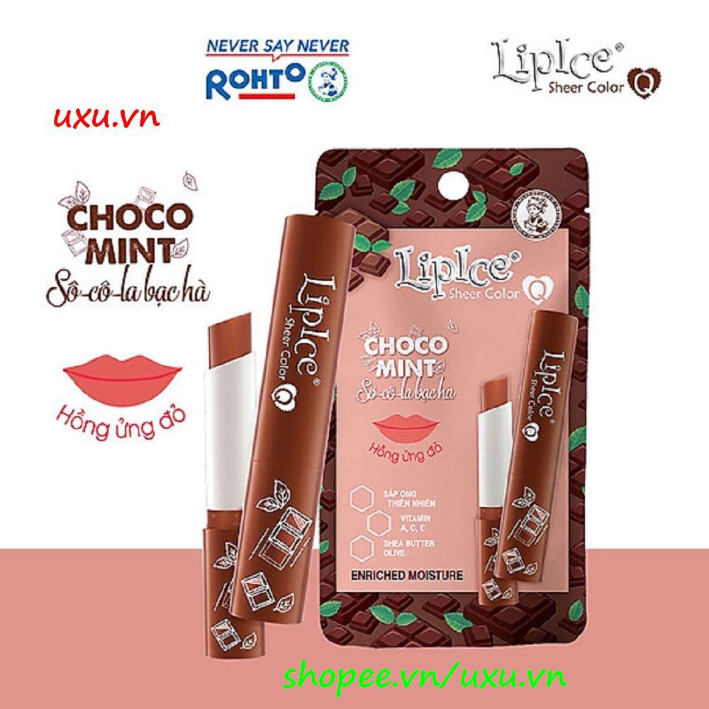 Son Dưỡng Có Màu 2.4G Lipice Sheer Color Q Socola Hồng Ửng Đỏ, Với uxu.vn Tất Cả Là Chính Hãng. | BigBuy360 - bigbuy360.vn