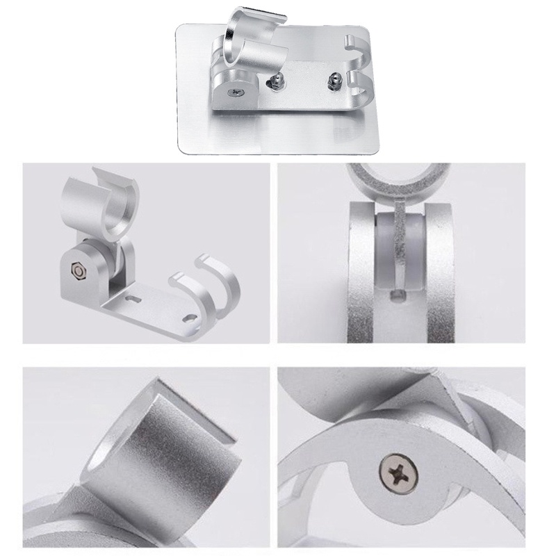 Giá Đỡ Đầu Vòi Hoa Sen Tự Dính Có Thể Điều Chỉnh Tiện Dụng