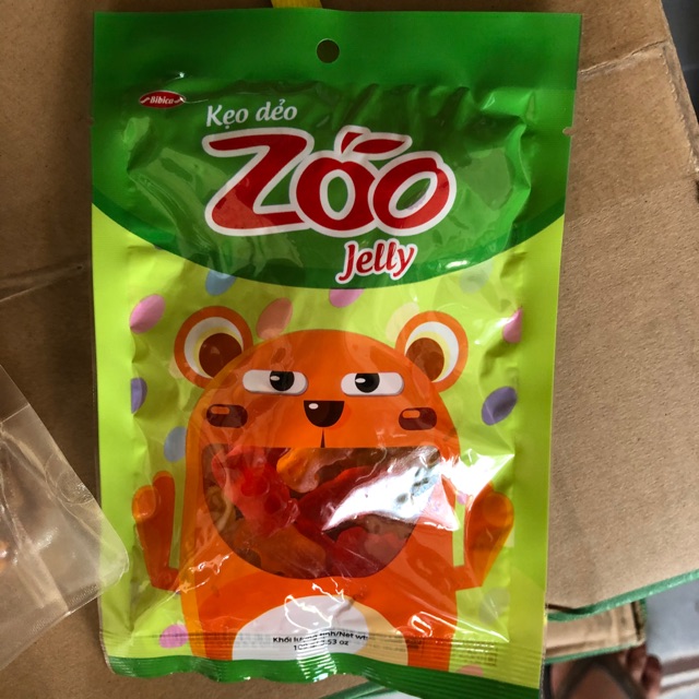 1 gói 100g kẹo dẻo chipchip jelly hình gấu đáng yêu